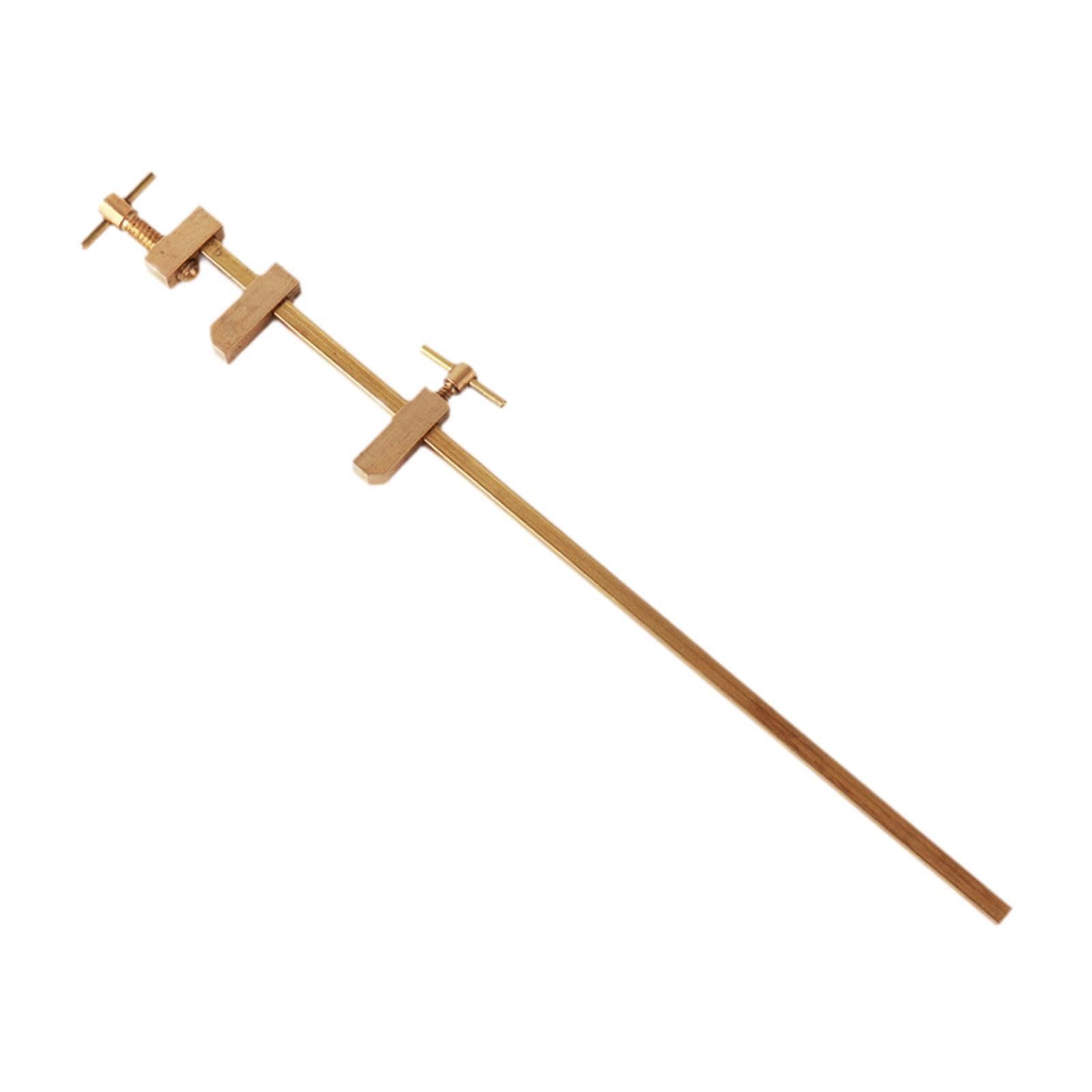 Morsetto, Morsetto Parallelo, Strumento di Misurazione, Apertura Regolabile, Morsetto a Fissaggio Rapido in Ottone, Morsetto per Barra di Falegnam, 360mm