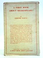 A first book about Shakespeare, B0006AL6FW Book Cover