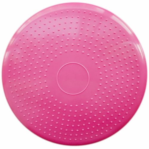 Image of AppleRound Inflated Wobble Cushion with Hand Pump, Air Stability Board (Extra Thick), Core Balance Disc for Adults, Sensory Wiggle Seat for Kids, Flexible Seating for All Age, 13.5in / 34cm Diameter