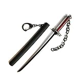 Brdwn Unisex Cosplay Tousen Aizen Hitsugaya Ichimaru Yubashiri Key Ring Accessories,Ichigo Black