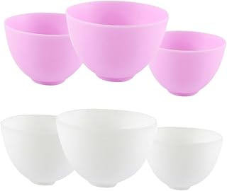 Beavorty 18 Pçs Tigela De Máscara Tigela De Mistura DIY Máscara Facial Tigela De Mistura DIY Máscara Facial Para Casa Ferramentas De Cuidados Com A Para Beleza Facial Máscara Facial