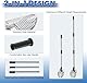 Long Handle Sand Scoop, Heavy Duty Metal Detecting Sand Scoop mit Langem Griff, Edelstahl Strand Sand Scoop Handheld mit Langem Stahlgriff Pole Design, Ideal für Unterwasser-Schatzsuche