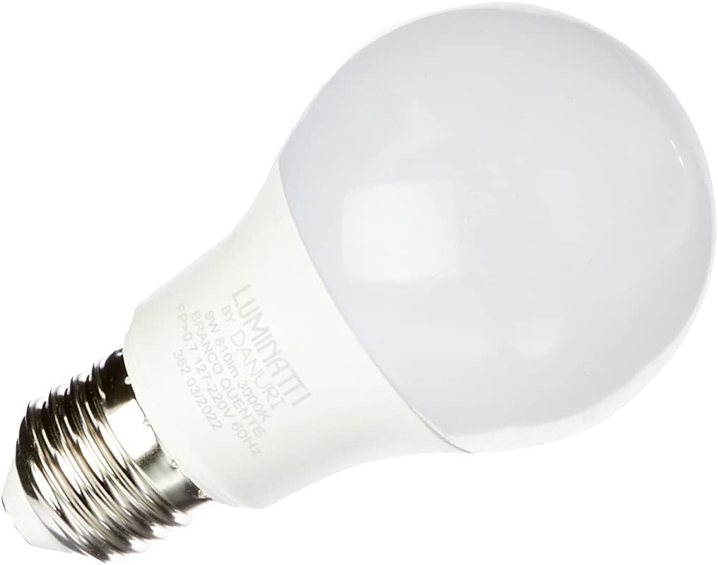 BULBO LED 9W 3000K 127V/220V