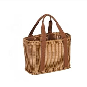 持ち手付き　大きなバスケット　買物　収穫　おでかけ　ピクニック　インテリア 持ち手付き 大きなバスケット 買物 収穫 おでかけ ピクニック