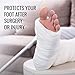 DMI Post Op Shoe,Surgical Walking Shoe for Plantar Fasciitis,Foot Pain,Broken Foot or Toes,Lightweight,Adjustable Straps,Universal Left or Right Foot Fit,1 Each,Shoe Size 6-8,FSA HSA Eligible