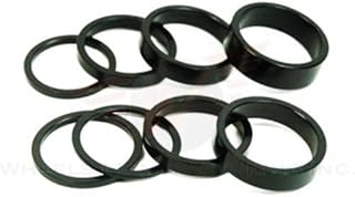 Wheels Manufacturing 1-1/8-Inch Spacer (Black/5mm, Bag of 5)