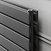 Go Bathrooms Pinta 612 x 1200mm Horizontal Radiator Anthracite Flat ...