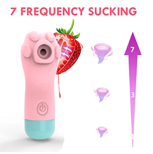 Sugador de Clitóris Patinha de Gato 7 Modos de Velocidade