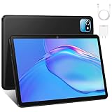 DUODUOGO Tablette Tactile 10 Pouces Android 11, Tablette 64 Go ROM, 256 Go Extensible, 3 Go RAM Quad-Core, 2.4G WiFi Tablette PC Pas Cher, 6000 mAh, 2.5D IPS, Double Caméra, Bluetooth, Type-C