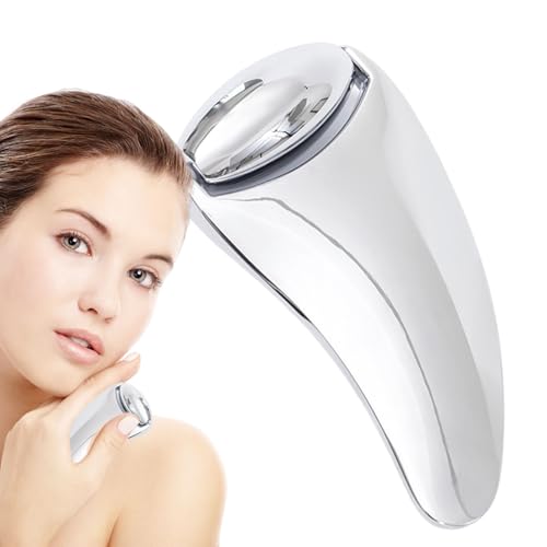 Masseur de rouleau facial, rouleau facial pour le visage des femmes - Outil de massage facial polyvalent à poignée confortable,Dispositif de levage en métal pour pommettes cou menton autour des yeux