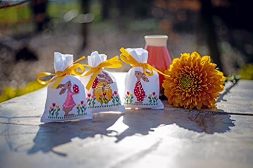 Point de croix kit complet sachet aromates pour ranger et parfumer - 3