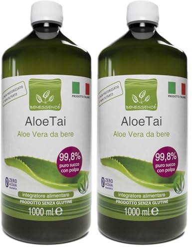 Benessence - Succo E Polpa di Aloe Vera da Bere
