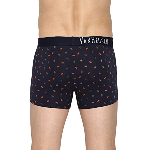 Image of Van Heusen Men's Cotton Trunks - Pack of 2 |contoured pouch for support | Antibacterial Briefs | Sweat Absorbant | Moistue Wicking | Breathable Everyday Underwear | Long Lasting Color| Solid Colors | Style 10041
