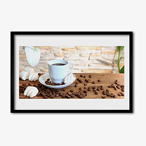 Cadre de cuisine 60x40 cm Tulup avec finition haut de gamme en MDF pour salon