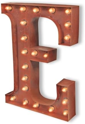 Letter E 24" Marquee Light