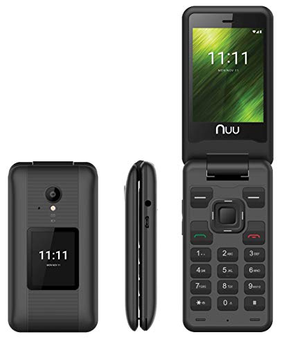 NUU Mobile F4L LTE Flip Phone (Verizon Certified)
