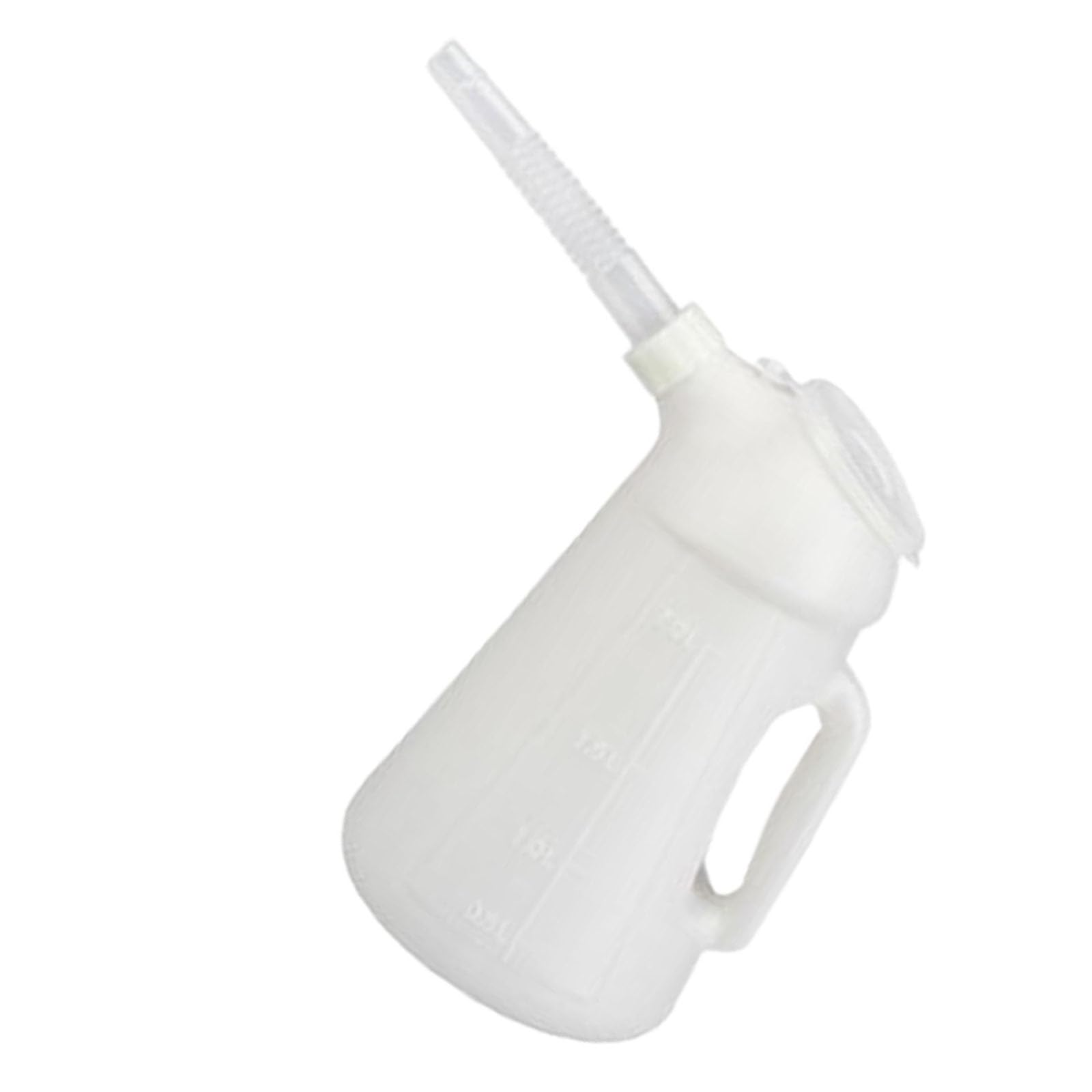Msioytog A Oil Container With Spout Dispensing Bottles Measuring Tool Leakage Proof Engine Dispenser Leakproof