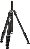 Vista 5 de 3Pod Trípode de viaje de aluminio de 4 secciones Wander