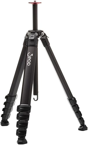 Miniatura 5 de 3Pod Trípode de viaje de aluminio de 4 secciones Wander