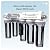 AquaticLife 10-Inch Cartridge Filters, RODI Reverse Osmosis Deionization Water Filter Replacement Cartridges Kit (Carbon Plus Chloramine)