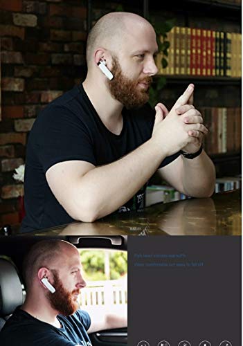 Auricular inalámbrico Bluetooth negro para coche con carga USB y sonido sin pérdida 3