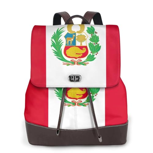 Sac à dos en cuir EdWal protégez votre ordinateur avec style au travail