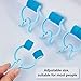 Nose Stop Clips Nasal Nose Stopper Clips Plastic Foam for Emergency or Accident(150 Pieces)