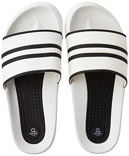 Image of mens Cl-f-m-202 grey /Red /Black Slipper