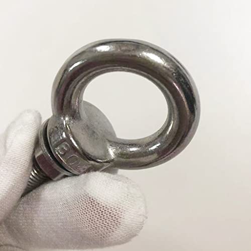 image for AIVOOF Shoulder Eye Bolt, 4 Pack M8 Stainless Steel Eye Bolts 1.2