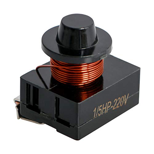Aopin 1/5Hp (150W) Refrigerator Electromagnetic Starter/Start Relay Compressor 220V Electromagnetic Starter For Car Refrigerator, Portable Freezer, Beverage Cooler, Air-Conditioning Compressor 1 Pcs #TOP12