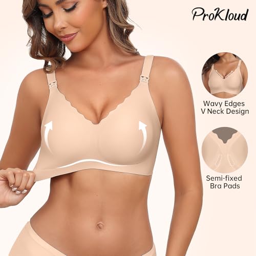 Nursing Bras for Breastfeeding Seamless Supportive Maternity Bras Women Comfort Pregnancy Sleep Bralette2