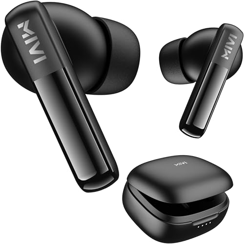 Mivi DuoPods Echo Earbuds [New Launch], 60 Hours Playtime, AI-ENC...