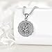 YFN Pan Necklace Sterling Silver Greek God Protector Pendant Religious Jewelry Gifts for Women Men