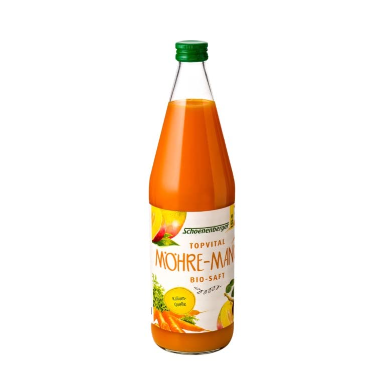TOPVITAL Kurdrink Möhre-Mango Bio Schoenenberger 750 ml