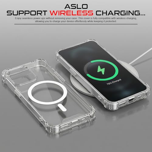 Image of AESTMO Clear Back Cover for Vivo X300 FE 5G | 360 Protection | Transparent Back Cover for Vivo X300 FE 5G (PC + TPU, Compatible with MagSafe Accessories, Transparent Bumper)