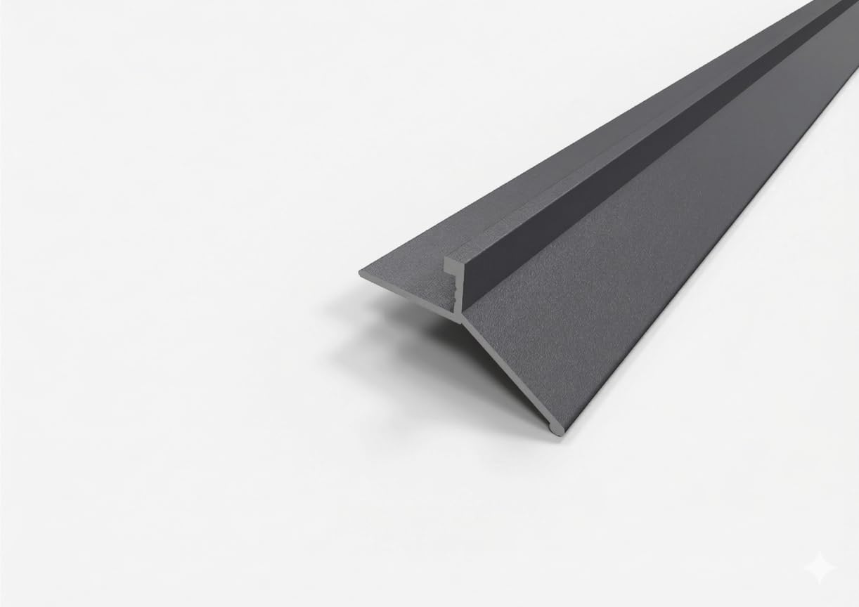 Profilo Gocciolatoio Alluminio LINEA 2,7 m Antracite na Balkon Taras