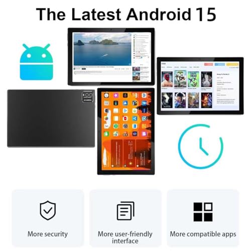 Image of ZZB ZBCP20T 10 Inch Android Tablet with Keyboard, Mouse Case, Stylus 4GB RAM, 64GB ROM, 6000mAh Battery, IPS Display, WiFi, Google Play