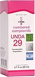 UNDA 29 Numbered Compounds | Homeopathic Preparation | 0.7 fl. oz.