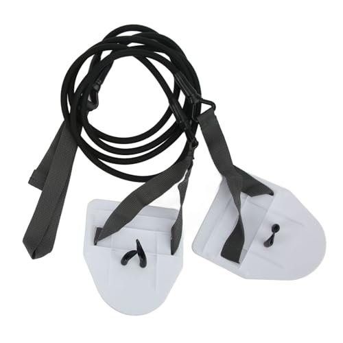 Entrenador de fuerza para brazos de natación en látex blanco miniatura 7
