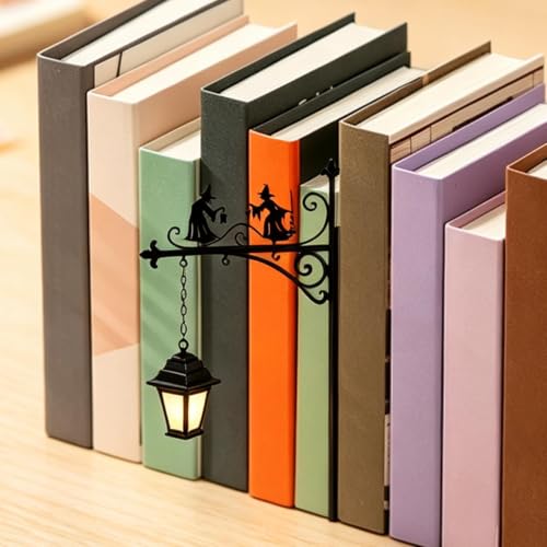 Lámpara de estantería decorativa con luz LED cálida para libros 3