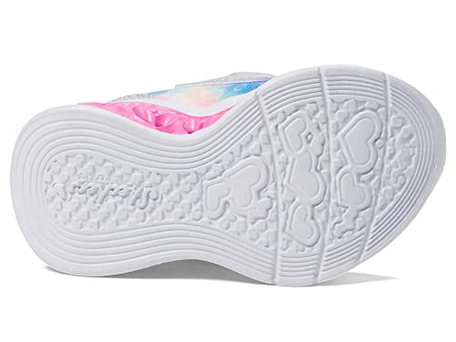 Skechers Kids Girl's Flutter Lights-Heart Sneaker3