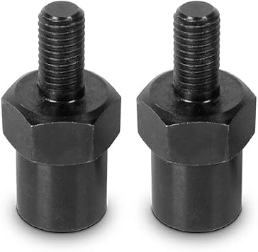 Tiger Tool 12 13 Axle Stud Adapter Set, to be used with Axle Shaft Puller for Heavy Duty Commercial Trucks & Equipment, Class 6 8 Vehicles, 11025