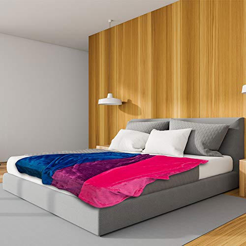 Flags Importer Bisexual Soft Plush 50x60in Blanket