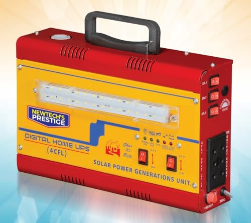 NEWTECH'S Prestige Mini invertor CFL UPS can (NP-300) with 12V 7.2 AH EXIDE Battery - Image 2