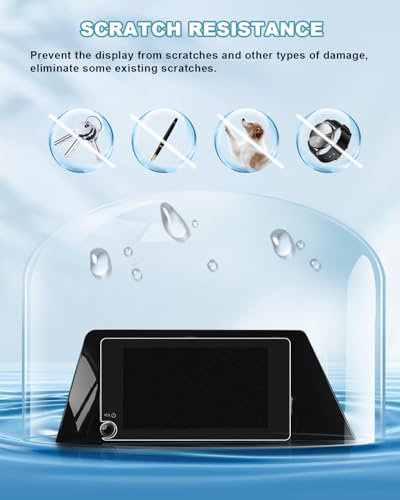 Image of CDEFG Matte Anti Glare for 2023-2025 2026 Toyota Prius Screen Protector, Tempered Glass 8 Inch Touchscreen, 2023 2024 2025 2026 Toyota Prius Accessories Screen Cover Anti Fingerprints