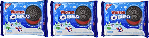 Nabisco oreo sandwich cookies chocolate oreowinter 1x15.35oz (044000028596)