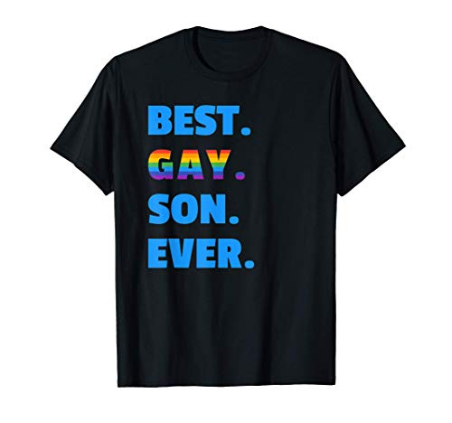 Best Son Ever T-shirt Best Son LGBT Gift t-shirt, Preto
