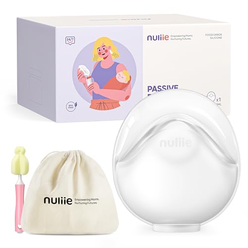Image of Nuliie 1 PCS Silicone Breast Milk Collectors for Breastfeeding Leak-Proof, 3oz/90ml Portable Milk Catcher, BPA-Free Soft Breast Shell, Wearable Manual Breast Pump for Newborns Essentials