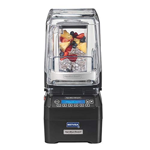 Liquidificador Industrial Alta Rotação 2L Eclipse Hamilton Beach Energia Elétrica 220V Metvisa Preto