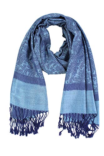 La mejor selección de Estolas para Mujer . 43 paskmlna Paisley Jacquard Pashmina Estola Shawl Wrap bufanda, 006